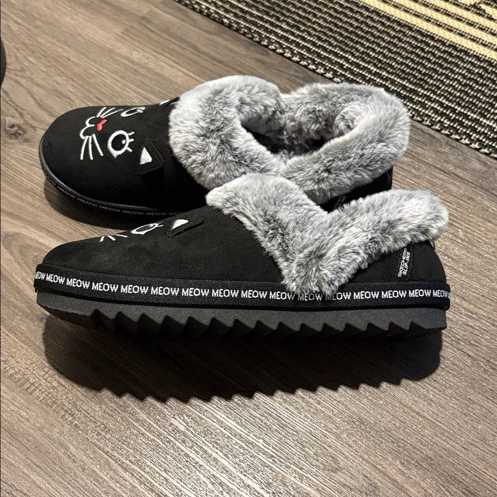NWOT Skechers Bob’s Cozy Kiss Indoor/Outdoor Slipper Shoes - Size 8.5 - Picture 3 of 7